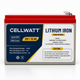 CELLWATT™ 12V 12Ah Lithium Battery