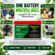 CELLWATT™ 12V 15Ah Lithium Battery - Cell Watt