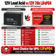 KLTRON 12V 7Ah LiFePO4 UPS Battery - Cell Watt