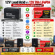 KLTRON 12V 7Ah LiFePO4 UPS Battery - Cell Watt